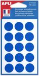 Apli Agipa - 90 Pastilles adhésives - bleu - diamètre 19 mm - réf 111962