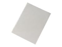 Sachet de 10 pochettes adhésives Pocketfix A4 DURABLE – Polypropylène transparent - dos adhésif pour surfaces lisses - format A4