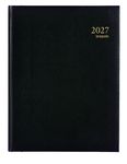 Agenda Lima Ambassador - 1 jour par page - 17 x 22 cm - noir - Brepols
