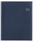 Agenda Lima Concorde - 1 semaine sur 2 pages - 21 x 27 cm - bleu - Brepols