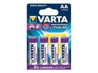 Varta - 4 piles alcalines - AA LR06
