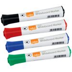 Nobo Glide - marqueur - couleurs assorties (pack de 4)