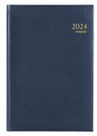 Agenda Lima Ambassador - 1 jour par page - 17 x 22 cm - bleu - Brepols