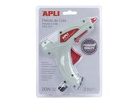 APLI Premium Quality - pistolet à colle 20W + 2 bâtons