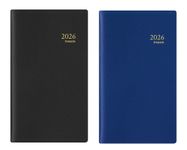 Agenda Planorama Genova - 1 semaine sur 2 pages - 9 x 16 cm - disponible dans différentes couleurs - Brepols