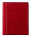 Agenda Palermo Concorde - 1 semaine sur 2 pages - 21 x 27 cm - rouge - Brepols