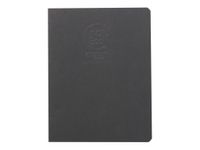 Clairefontaine Crok'Book - Carnet de dessin noir - 17 x 22 cm - 40 pages - 160 gr