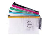 Apli Agipa - Pochette Zipper Bag format chéquier - disponible dans différentes couleurs