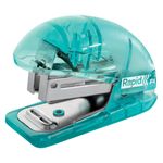 Rapid - Mini Agrafeuse Colour'Breeze - capacité 10 feuilles - agrafes 24/6 ou 26/6 - Bleu