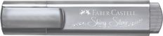 Faber Castell TL46 - Surligneur Metallic Shiny Silver