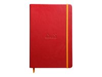 RHODIA Rhodiarama - Carnet de notes - A5 - 192 pages - ligné - coquelicot