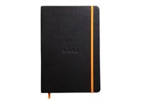 RHODIA Rhodiarama - Carnet de notes - A5 - 192 pages - ligné - noir