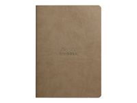 RHODIA Rhodiarama - Carnet de notes - A5 - 64 pages - ligné - taupe