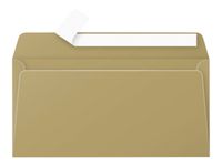 Pollen - 20 Enveloppes - 110 x 220 mm - 120 g/m² - or