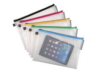Exacompta - Pochette zip A4 - disponible dans différentes couleurs
