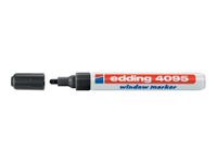 edding 4095 window - Marcador - para cristal - negro - tinta al agua - 2-3 mm