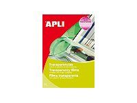 APLI PAPER - Autoadhesivo - transparente - A4 (210 x 297 mm) 10 uds. película