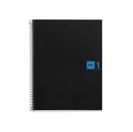 Notebook The Original, Couverture souple, A5, quadrillage 5x5 mm, 80 feuilles de 1 couleur, Miquelrius, Bleu.