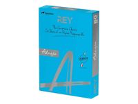 Rey Adagio - Papier couleur - A4 (210 x 297 mm) - 80 g/m² - Ramette de 500 feuilles - bleu intense