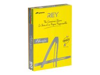 Rey Adagio - Papier couleur - A4 (210 x 297 mm) - 80 g/m² - Ramette de 500 feuilles - couleurs fluos assorties