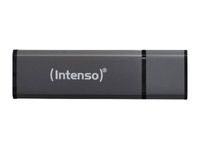 Intenso Alu Line - Clé USB - 16 Go - USB 2.0 - anthracite