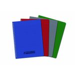 Conquérant Classique - Cahier à spirale A4 (21x29,7cm) - 100 pages - grands carreaux (Seyes) - disponible dans différentes couleurs