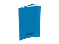 Conquérant Classique - Cahier polypro A4 (21x29,7cm) - 140 pages - grands carreaux (Seyes) - bleu