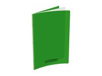 Conquérant Classique - Cahier polypro 24 x 32 cm - 140 pages - grands carreaux (Seyes) - vert