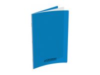 Conquérant Classique - Cahier polypro 24 x 32 cm - 140 pages - grands carreaux (Seyes) - bleu