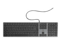 Mobility Lab Design Touch - Clavier filaire - AZERTY - gris
