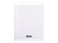 Calligraphe 8000 - Cahier polypro 24 x 32 cm - 140 pages - grands carreaux (seyès) - transparent