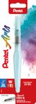 Pentel – Pinceau à réservoir d’eau – Pointe large – bleu