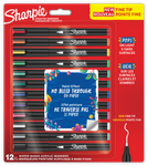 Sharpie – 12 Marqueurs Créatifs Pointe Fine – Couleurs Vives Assorties