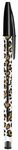 BIC - Stylo Bille Cristal Décors Léopard - Pointe 1 mm - Noir
