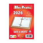 Bloc-Pratic - Bloc de bureau - date à droite - Exacompta