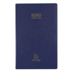 Agenda de bureau Barbara Carré - Euros et Cents - 1 jour par page - 13,5 x 21 cm - disponible dans différentes couleurs - Exacompta
