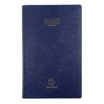 Agenda de bureau Barbara Carré - Travers horaire - 1 jour par page - 13,5 x 21 cm - disponible dans différentes couleurs - Exacompta