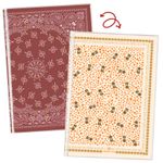 Agenda Capri - 1 semaine sur 2 pages - 17 x 24,5 cm - bandana - Oberthur