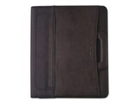 Oberthur Oregon - Conférencier A4 zippé à poignées rétractatables - anneaux - bleu marine