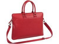 Oberthur Jakarta - Sacoche slim pour ordinateur portable 15,6" - rouge