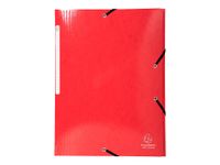 Exacompta Iderama - Chemise à 3 rabats - A4 - rouge