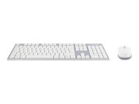 T'nB CLASSY - Pack clavier + souris sans fil - gris