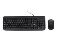 T'nB STREAMLINE COMBO - ensemble clavier et souris filaire - noir