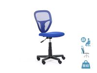 Fauteuil de bureau BUZZ - bleu - vendu sans accoudoirs