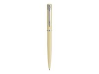 Waterman Allure - Stylo à bille bleu - pointe moyenne - jaune pastel