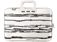 Bombata Black&White - Sacoche pour ordinateur portable 16" - blanc