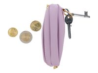 Color Pop - Porte-monnaie grain de café - effet daim - disponible dans différentes couleurs