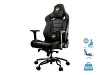 Fauteuil gamer ARMOR TITAN PRO- accoudoirs réglables - appui-tête amovible - noir