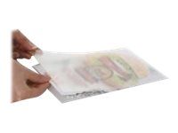 INOVSHOP - Protège-visuel anti-reflet en PET pour socle bois - A6