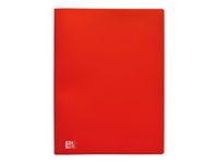 Initial - Porte vues - 40 vues - A4 - rouge